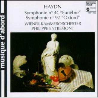 HAYDN - Entremont - Symphonie n°92 en sol majeur Hob.I:92 'Oxford'